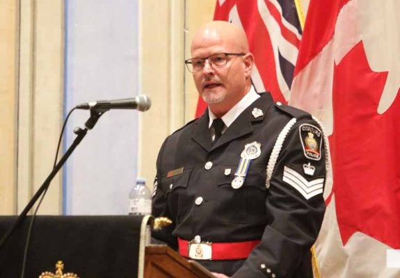 July 23, 2026 Swearing in Cobourg Police Chief Chris Leather3189