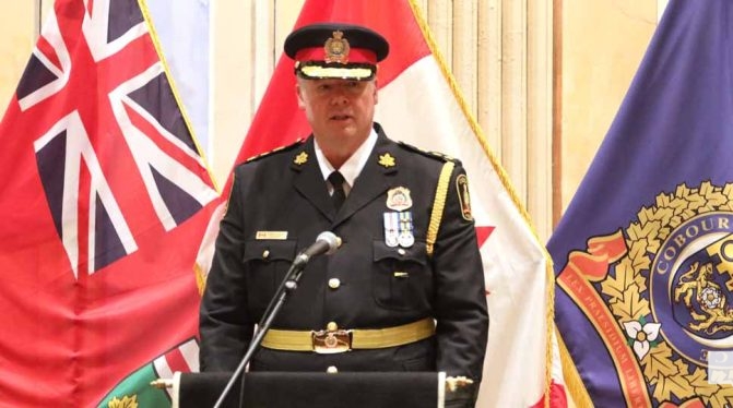 July 23, 2026 Swearing in Cobourg Police Chief Chris Leather3201