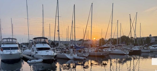 July 26, 2026 Sunset Cobourg Harbour3244