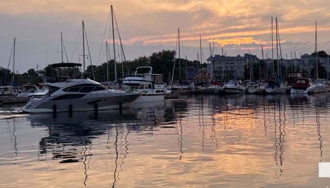 July 26, 2026 Sunset Cobourg Harbour3248
