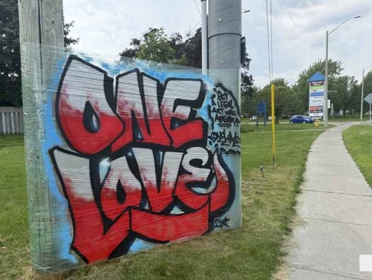 August 12, 2026 Plastic Wrap Graffiti Cobourg4041