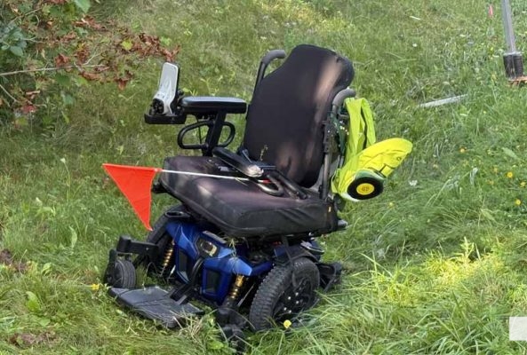 August 13, 2026 Electric Wheelchair Car Collision Port Hope4049