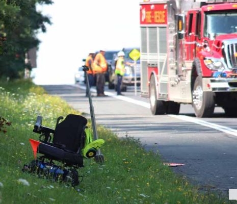 August 13, 2026 Electric Wheelchair Car Collision Port Hope4051