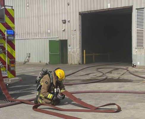 August 21, 2026 Structure Fire Lithium Batteries Cobourg4451