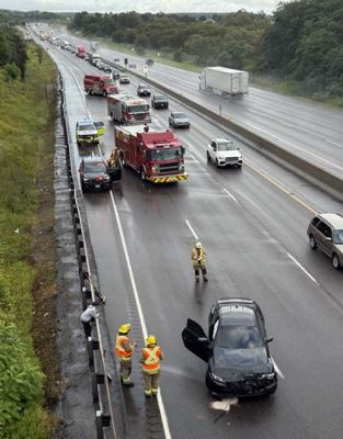 August 24, 2026 Mvc Hwy 401 Traffic Jam Port Hope4529