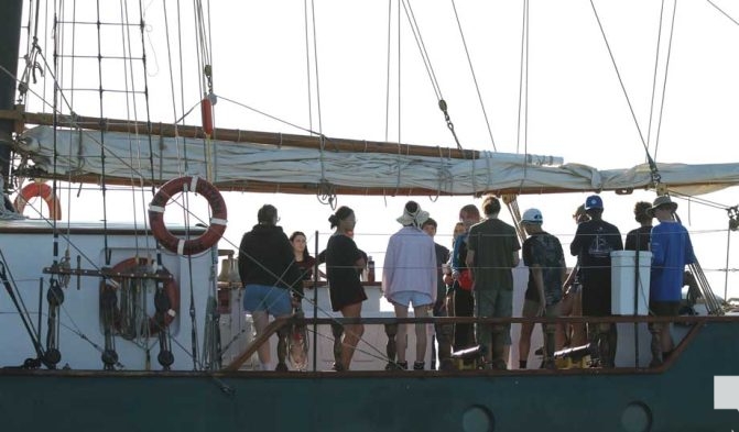 August 5, 2026 Fair Jeanne Leaving Cobourg Harbour3619