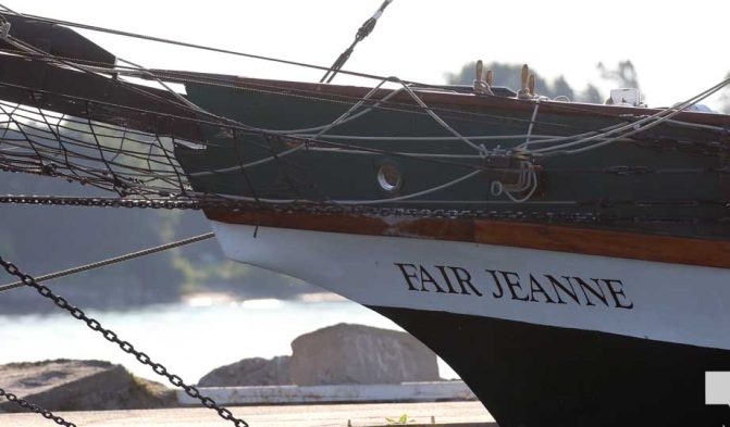 August 5, 2026 Fair Jeanne Leaving Cobourg Harbour3620