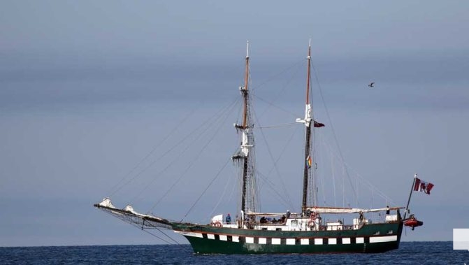August 5, 2026 Fair Jeanne Leaving Cobourg Harbour3629