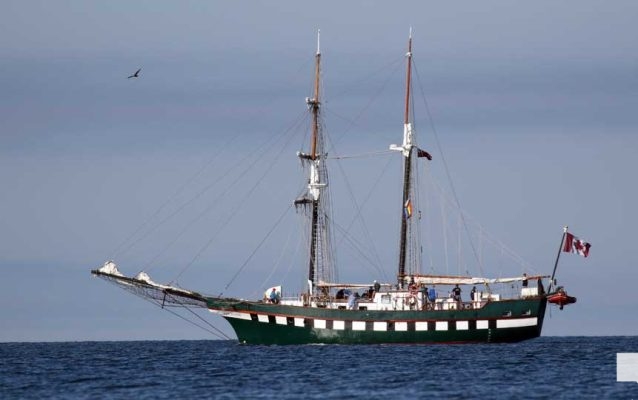 August 5, 2026 Fair Jeanne Leaving Cobourg Harbour3630