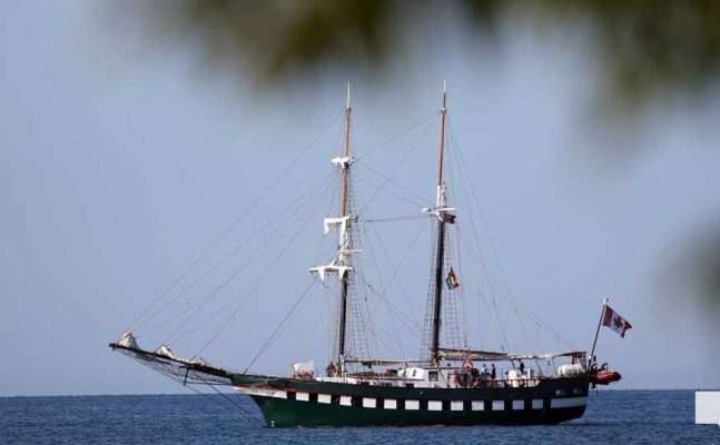 August 5, 2026 Fair Jeanne Leaving Cobourg Harbour3631