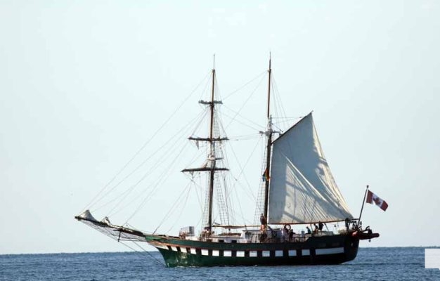 August 5, 2026 Fair Jeanne Leaving Cobourg Harbour3632