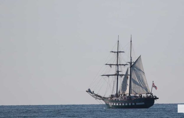 August 5, 2026 Fair Jeanne Leaving Cobourg Harbour3633