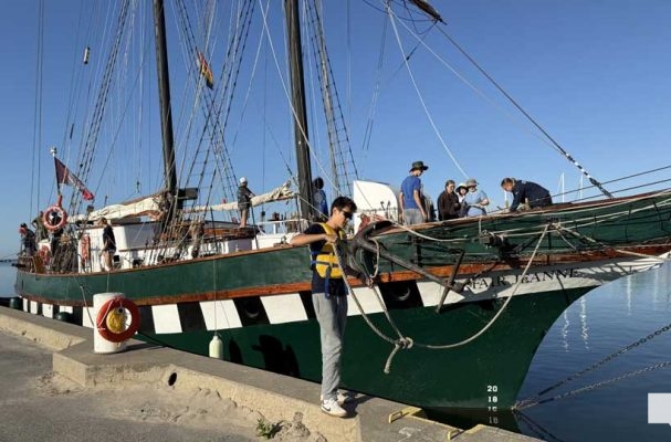 August 5, 2026 Fair Jeanne Leaving Cobourg Harbour3638