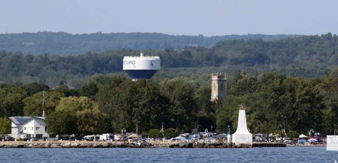 July 31, 2026 Cobourg from Lake Ontario3386
