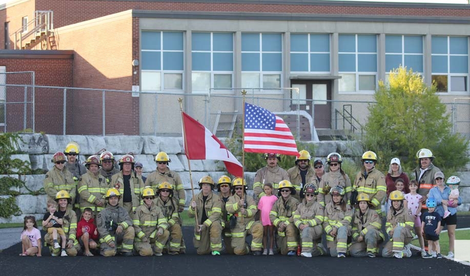 Video – Photo Gallery – Northumberland County Firefighters Honour 343 Fallen Firefighters with 9/11 Memorial Walk