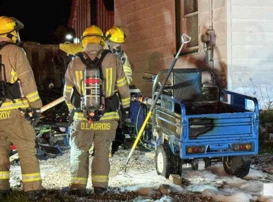 September 14, 2026 Lithium Battery Fire Cobourg 5203