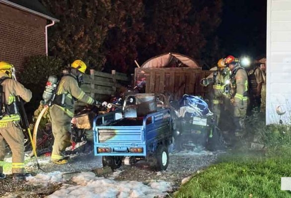 September 14, 2026 Lithium Battery Fire Cobourg 5206