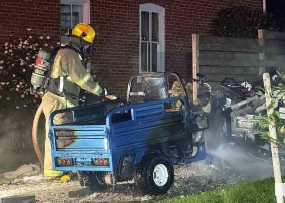 September 14, 2026 Lithium Battery Fire Cobourg 5207