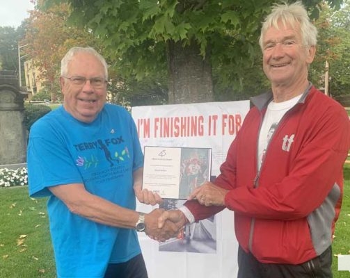 September 20, 2026 Port Hope Terry Fox Run5373
