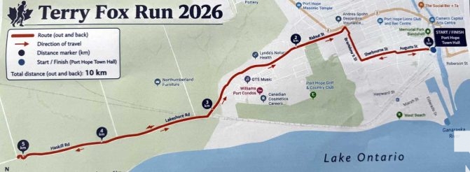 September 20, 2026 Port Hope Terry Fox Run5385