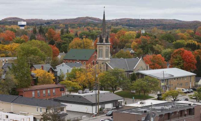 October 14, 2026 View from Victoria Hall Clock Tower 6018