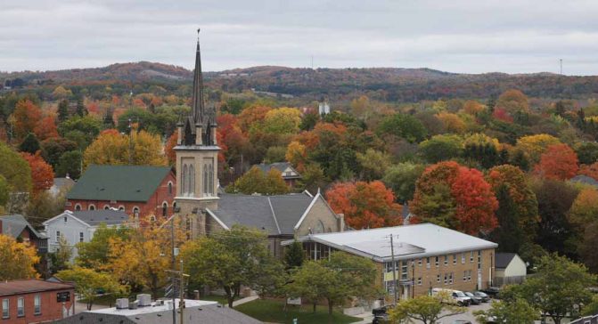 October 14, 2026 View from Victoria Hall Clock Tower 6020