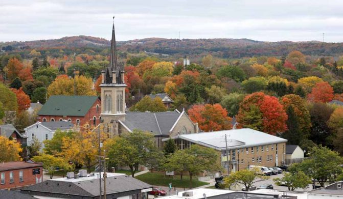 October 14, 2026 View from Victoria Hall Clock Tower 6021