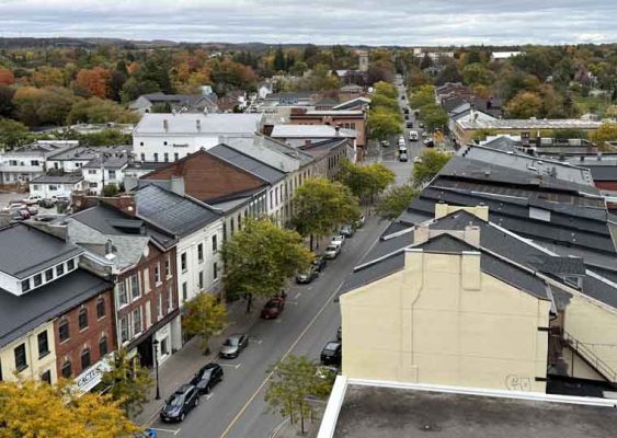 October 14, 2026 View from Victoria Hall Clock Tower 6033