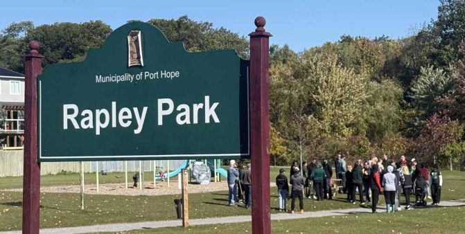 October 18, 2026 TD Tree Planting Rapley Park Port Hope 6116