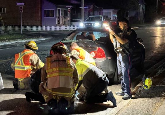 October 29, 2026 Eskateboard Collides with Parked Car Cobourg6448